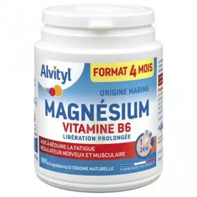 Alvityl Magnésium Vitamine B6 Libération Prolongée Comprimés Lp Pot/120 à TOURNAN-EN-BRIE